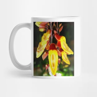 Tropical Yellow Hanging Flower Mug